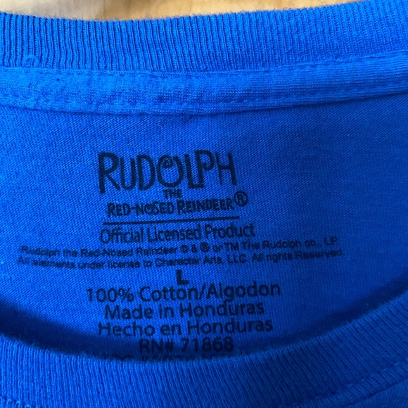 Abominable Monster Funny T Shirt Raaar! I’m So Lit! Rudolf Large - Picture 3 of 4